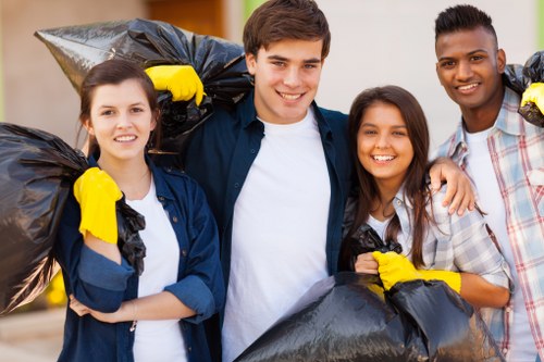 Business waste removal service in Ickenham office setting